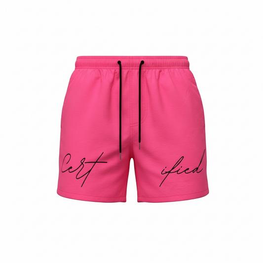 Certified Collective-Pink Shorts