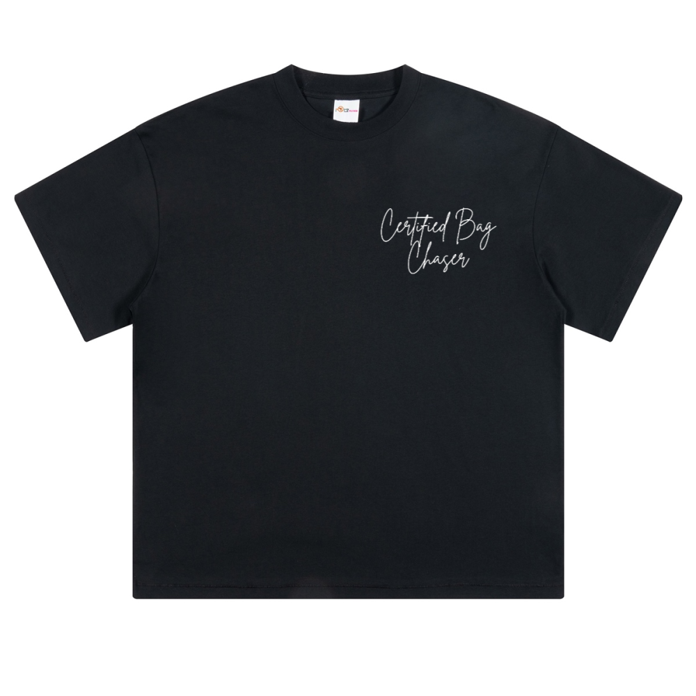 Certified Gain-Blue Lettering T Shirt