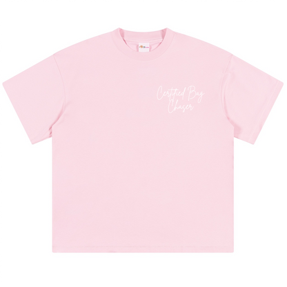 Certified Gain-Blue Lettering T Shirt