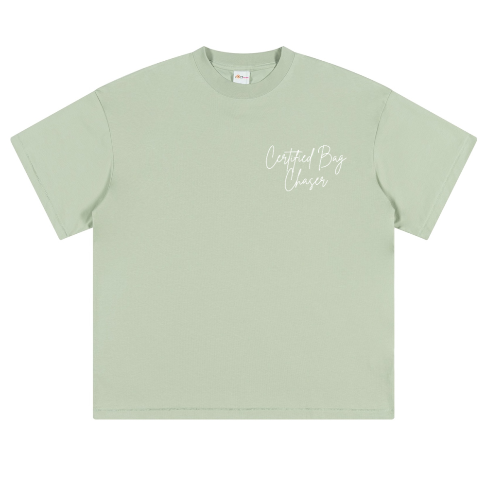 Certified Gain-Blue Lettering T Shirt