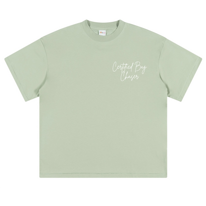 Certified Gain-Blue Lettering T Shirt