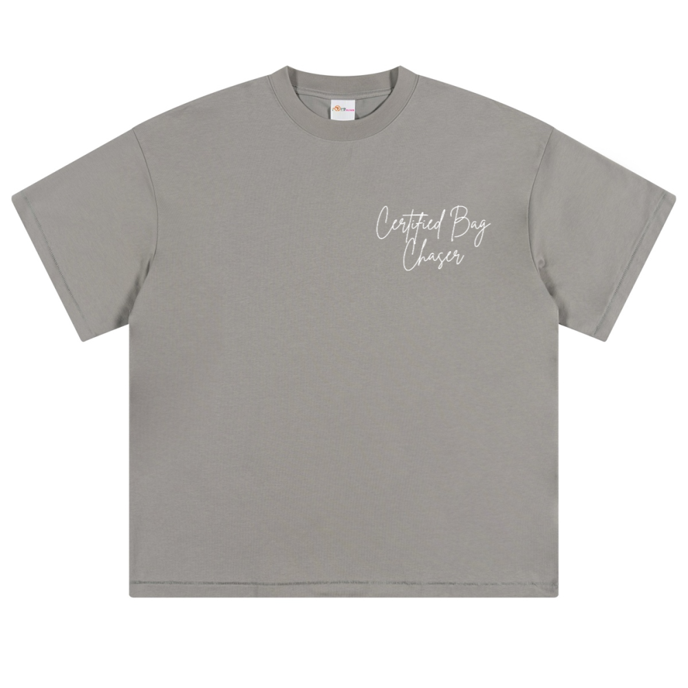Certified Gain-Blue Lettering T Shirt