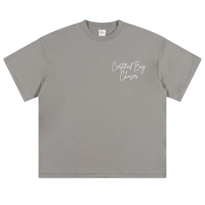 Certified Gain-Blue Lettering T Shirt