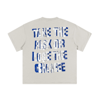 Certified Gain-Blue Lettering T Shirt