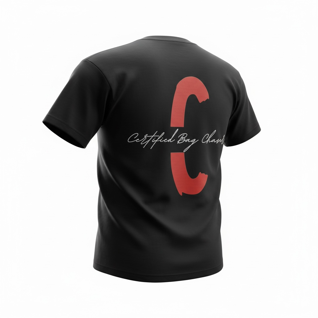 Certified Classic-Red “C” Black Tee