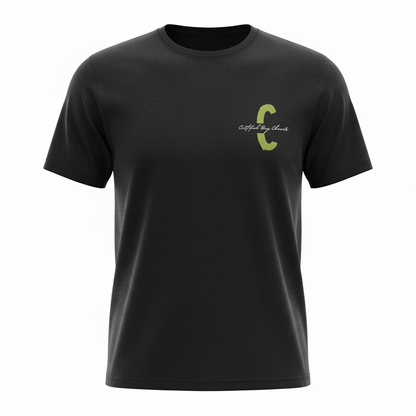 Certified Classic-Lime Green “C” Black Tee