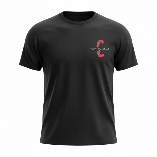 Certified Classic-Pink “C” Black Tee