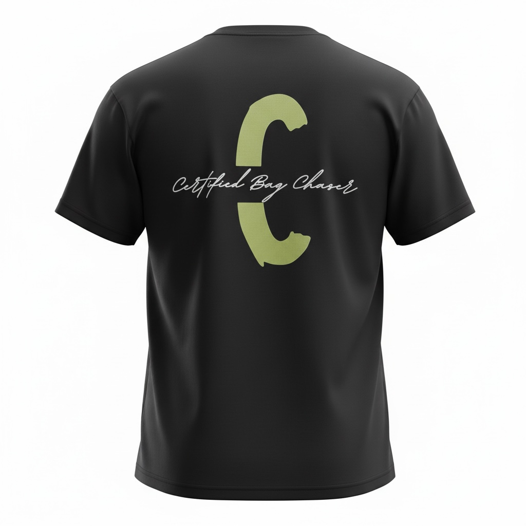 Certified Classic-Lime Green “C” Black Tee