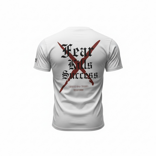 Certified Ambition-White Tee