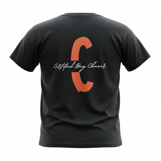 Certified Classic-Orange “C” Black Tee