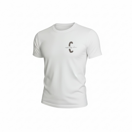 Certified Classic-Grey “C” White Tee