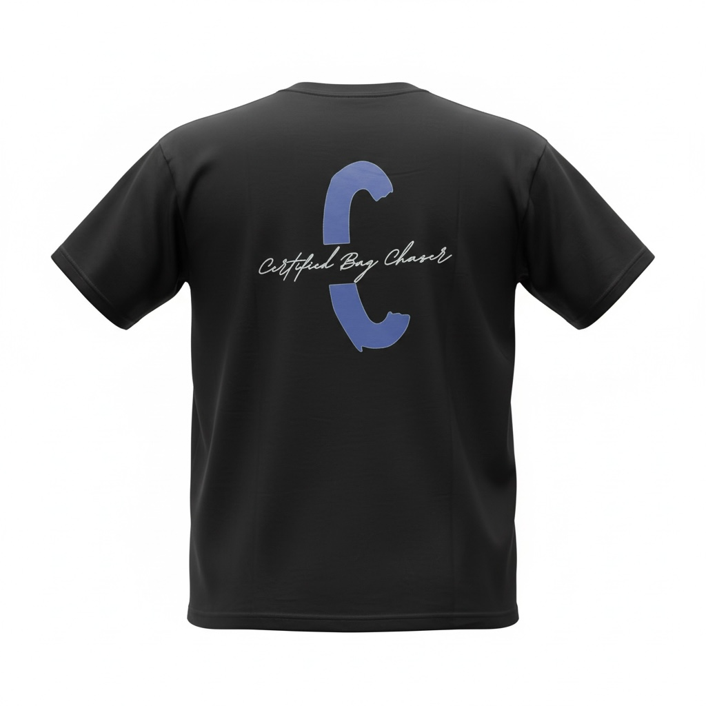Certified Classic-Blue “C” Black Tee