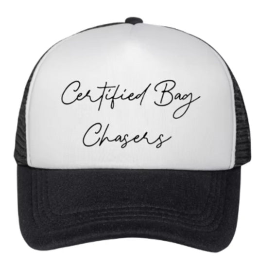 Certified Elite-Black and White Trucker Hat