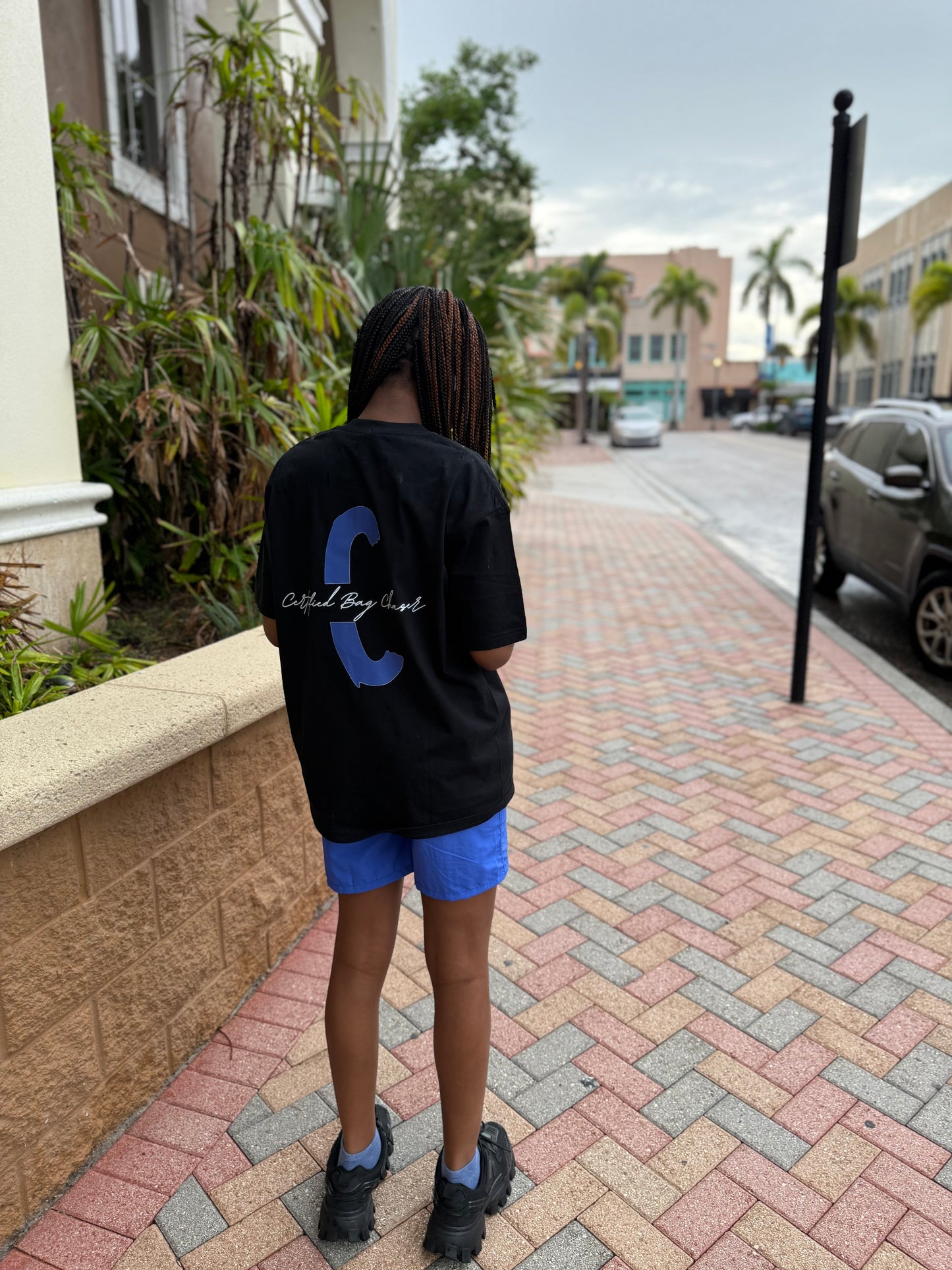 Certified Blue Shirt And Short Set