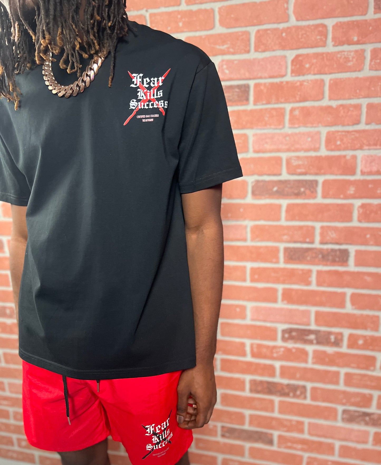 Fear Kills Succes Shirt And Short Set