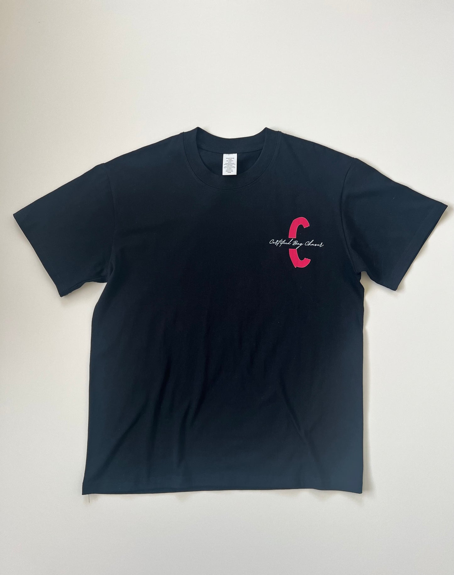 Short sleeve tshirt with pink certified