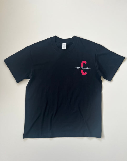 Short sleeve tshirt with pink certified