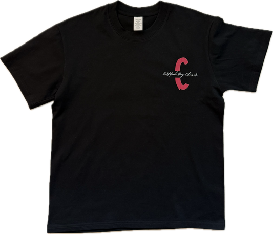 Certified Classic-Pink “C” Black Tee