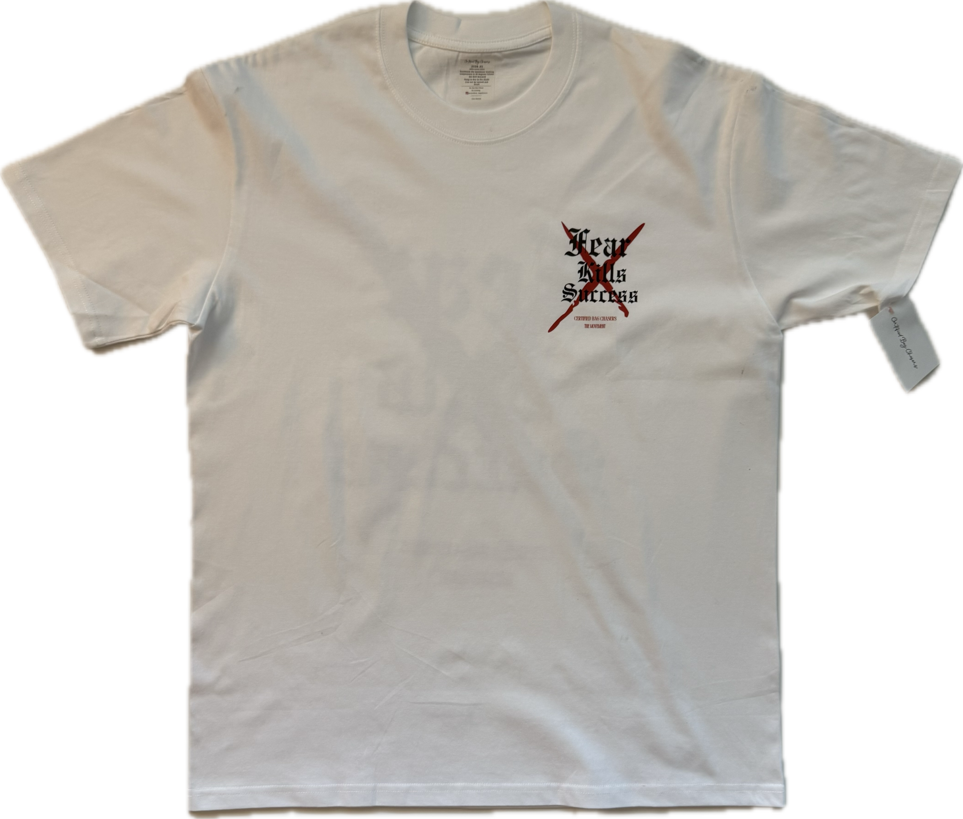 Certified Ambition-White Tee